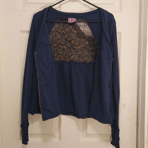Free People Zip up Sweater Women's Size XS - Picture 11 of 13